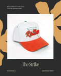 The Strike — Heritage Snapback — editorial product photo