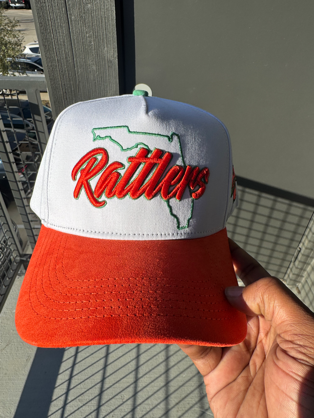 White Rattlers SnapBack image 2