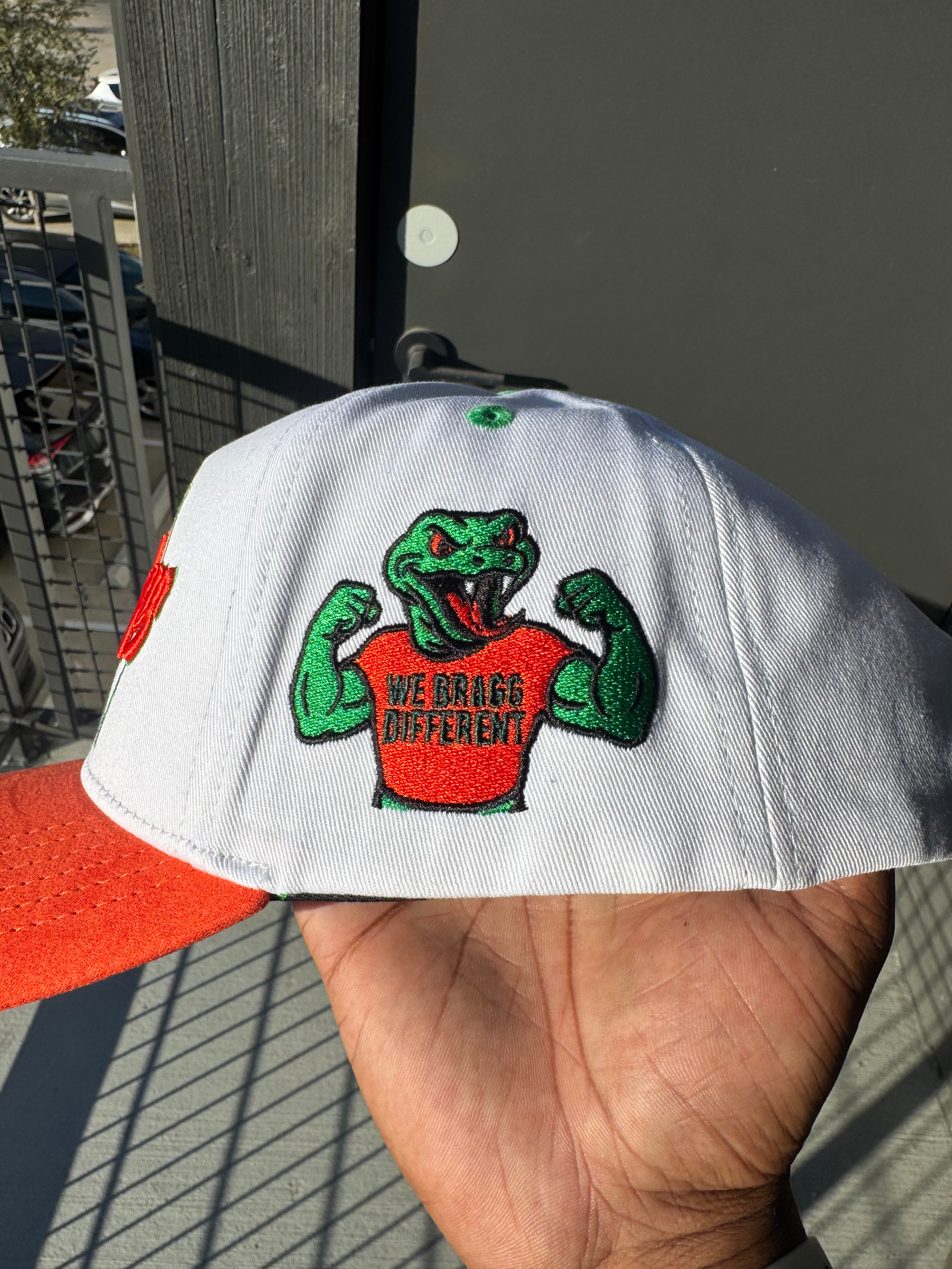 White Rattlers SnapBack image 1