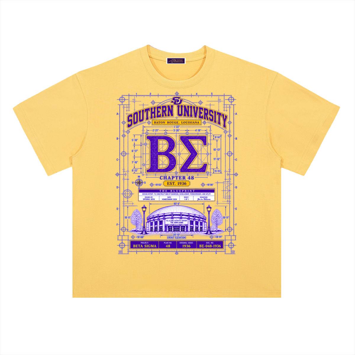 Heavyweight Drop Shoulder Cotton T-Shirt