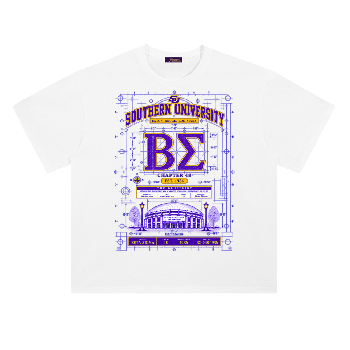 Heavyweight Drop Shoulder Cotton T-Shirt